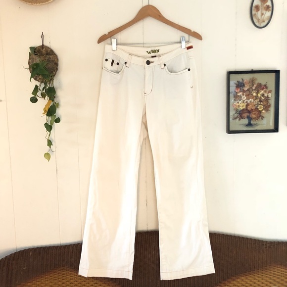Nordstrom Denim - Wörn • White Wide Leg Jeans